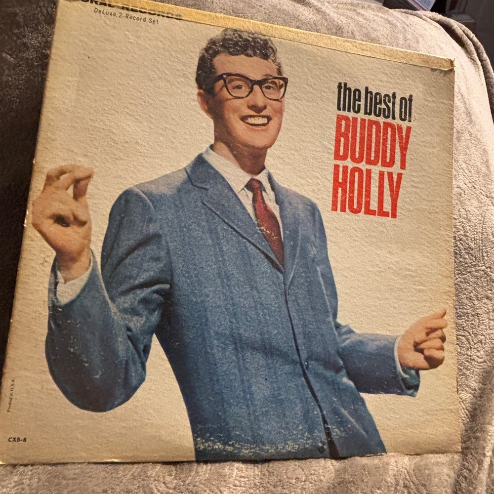 Buddy Holly The Best of Buddy Holly 1964 2-LP Vinyl Record and Gatefold Story .